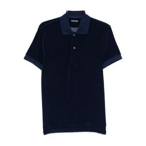 TOM FORD Men's Essential Crew Neck T-Shirt Men BLUE T-Shirts